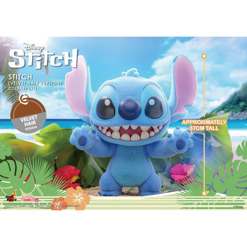 Disney Stitch迪士尼史迪奇藍色植絨玩偶 - XL款