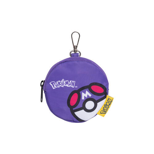 Pokemon 精靈寶可夢 IMPACT寶可夢大師球 收納提袋 #深紫