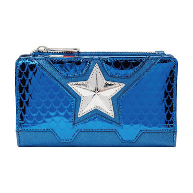 Marvel漫威 LOUNGEFLY/漫威美國隊長閃耀皮夾