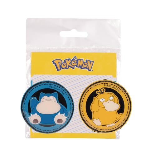 Pokemon寶可夢  徽章2入1組-可達鴨、卡比獸