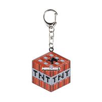 Minecraft創世神 金屬鑰匙扣 (1件) - 隨機發貨