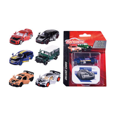 Majorette 美捷輪小汽車-豪華車款附鐵盒- 隨機發貨