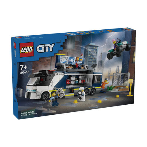 Lego樂高 警察行動刑事實驗室 60418