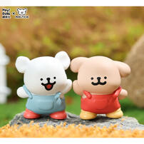 Suplay 線條小狗快樂農場- 隨機發貨