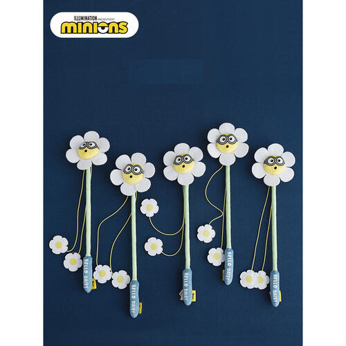 Minions小小兵 小小兵Bob 萌萌太陽花系列逗貓棒
