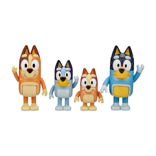 Bluey 妙妙犬布麗 四入人偶組 家庭成員