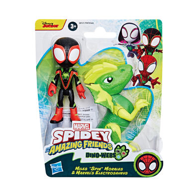 Spidey And His Amazing Friends 漫威蜘蛛人與他的神奇朋友們 英雄恐龍人物雙入-Miles