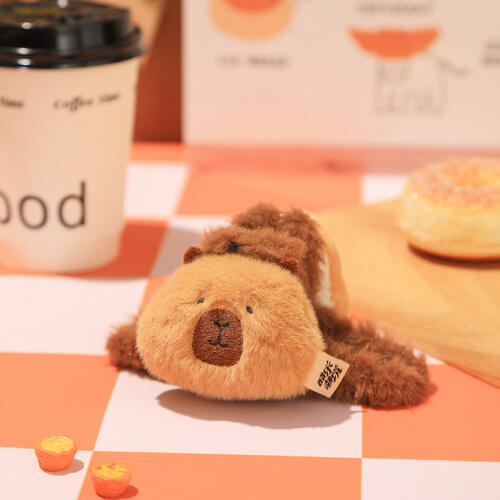 TUNTUNZAI卡皮巴拉	豚豚崽烘焙坊毛絨髮抓