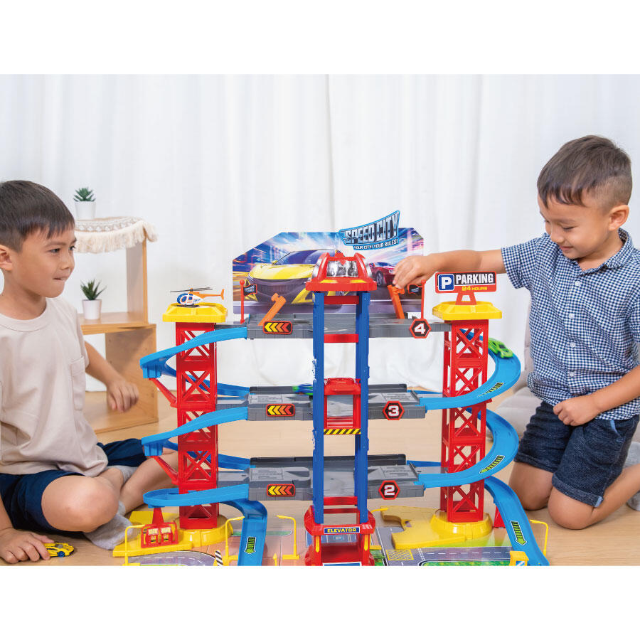 Speed City極速城市 超級停車場 | 台灣玩具“反”斗城官方網站 | Toys