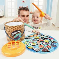 Top Bright Happy Ocean Fishing Group 26 Pieces