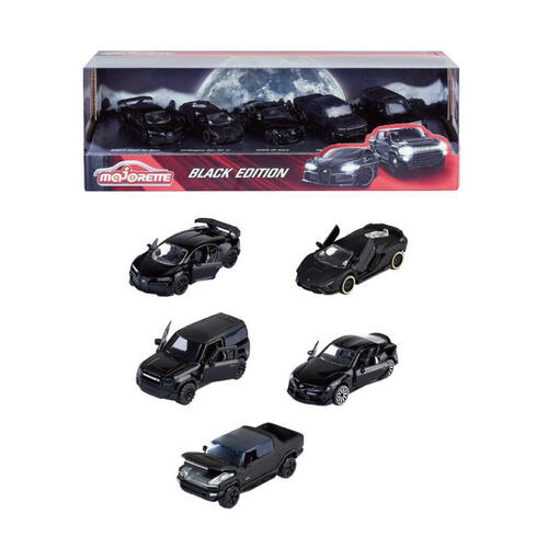 Majorette Black Edition Next Gen 5 Pieces Giftpack