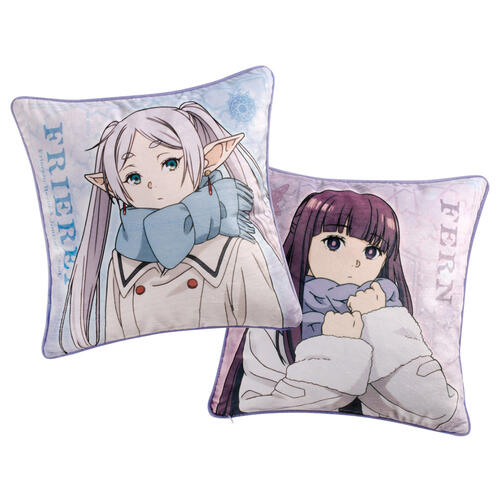 Frieren葬送的芙莉蓮 全彩抱枕套(45&times;45)-葬送的芙莉蓮A款(芙+費)