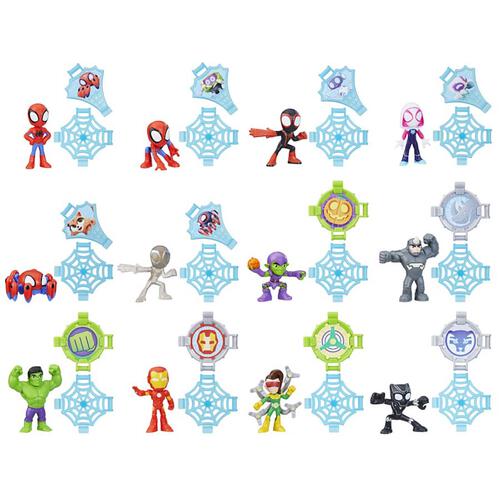 Marvel漫威 漫威蜘蛛人與他的神奇朋友們 2.5吋收藏盲盒- 隨機發貨