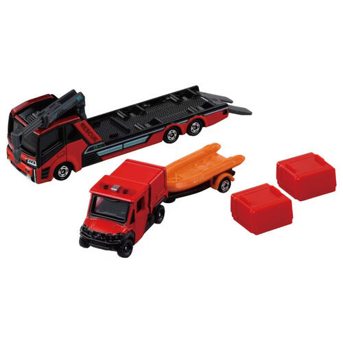 TOMICA No.132 Morita Red Ladybug with trailer(BOX)