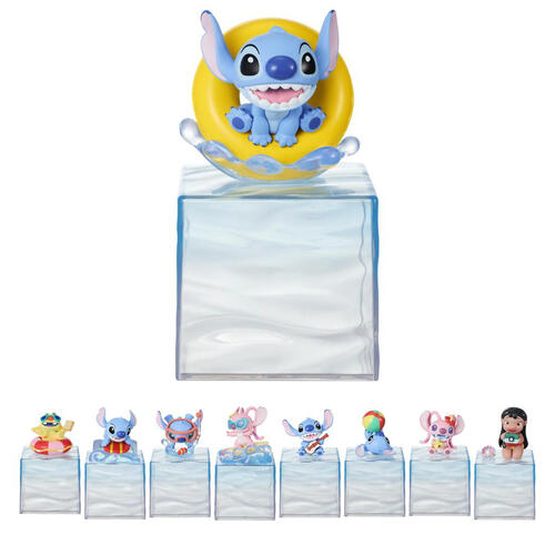 Miniso&nbsp;	迪士尼史迪奇夏日派對系列手辦盲盒- 隨機發貨