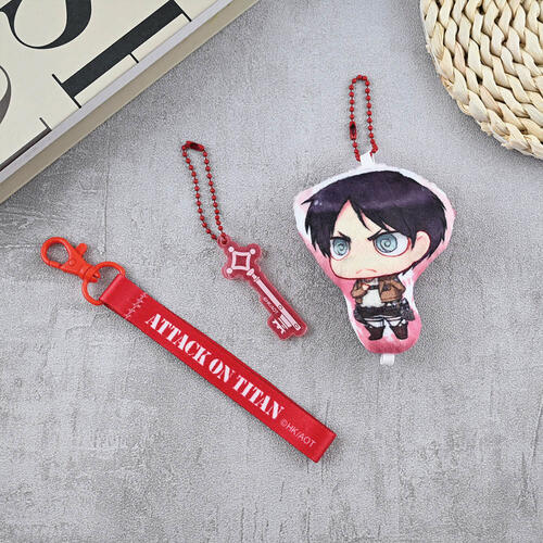 Attack on Titan Plush Pendant-Levi