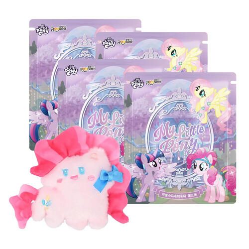 My Little Pony 彩虹小馬-可愛小馬絨毛玩偶第三彈 - 隨機發貨