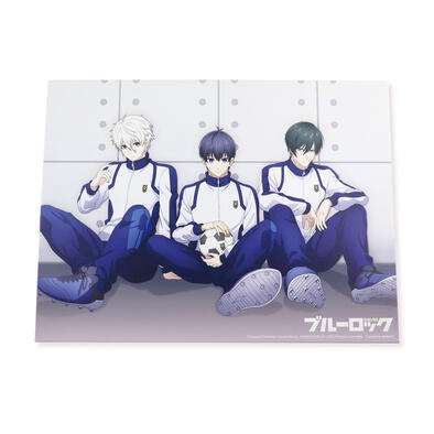 BLUE LOCK 	藍色監獄無框畫(40*30)-三人休息