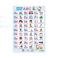 Acme Hello Kitty English alphabet poster