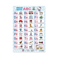Acme Hello Kitty English alphabet poster