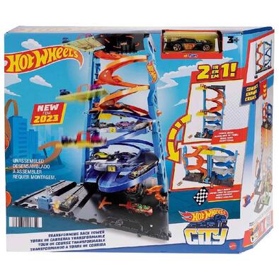 Hot Wheels City Transforming Race Tower
