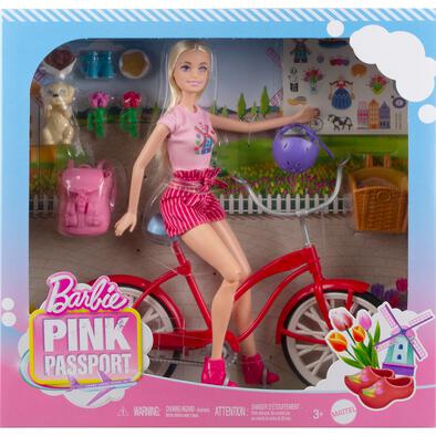 Barbie芭比寵物自行車組