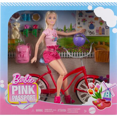 Barbie芭比寵物自行車組