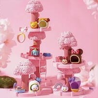 Disney Tsum Tsum-櫻花樹屋 盲盒公仔 - 隨機發貨
