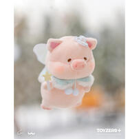 Lulu The Piggy	罐頭豬LuLu 冬日系列 - 白雪精靈Lu毛絨掛件