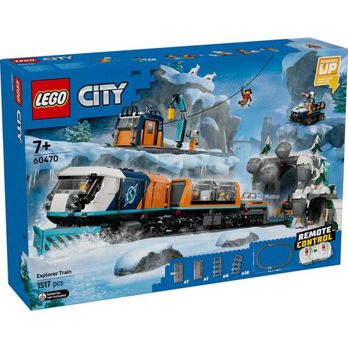 LEGO樂高城市系列 探險家的北極特快車 60470