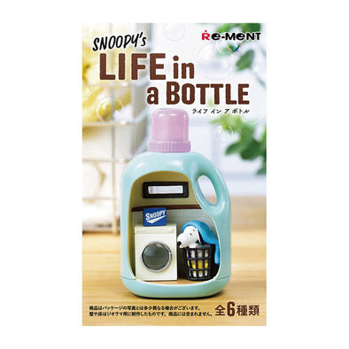 Re-ment  Snoopy's life in a bottle- Assorted
