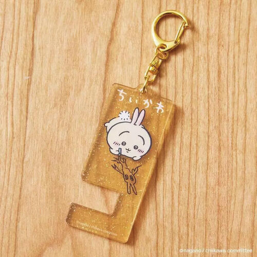 Chiikawa 吉伊卡哇-壓克力手機架吊飾- 隨機發貨