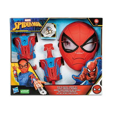  Spider-Man 漫威蜘蛛人面具發射器套裝
