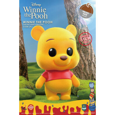 Disney 迪士尼 小熊維尼 植絨XL款
