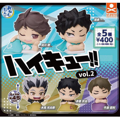 Haikyu!排球少年 Haikyu!排球少年睡眠公仔P2(BOX)- 隨機發貨