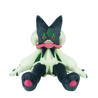 Pokemon寶可夢 30CM魔幻假面喵坐姿絨毛娃娃