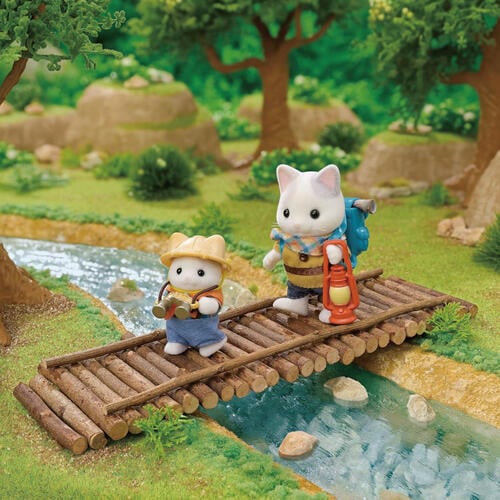 Sylvanian Families森林家族 拿鐵貓森林探險組