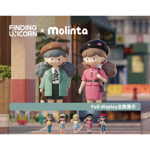 Finding Unicorn	Molinta復古港風系列- 隨機發貨