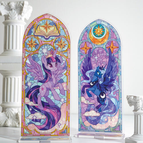 My Little Pony  彩虹小馬彩窗系列壓克力擺件- 隨機發貨