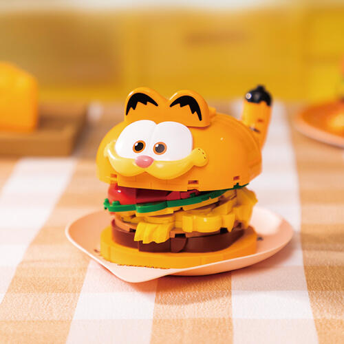 Pantasy拼奇 Garfield 加菲貓美式牛肉堡 收藏積木(86805)