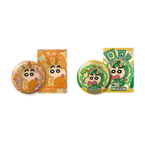 Crayon Shin-Chan Badge - Animal series 