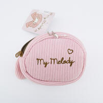 Sanrio 三麗鷗燈心絨角色錢包-美樂蒂