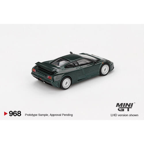 MINIGT	Bugatti EB110 GT Verde Scuro 合金車 968