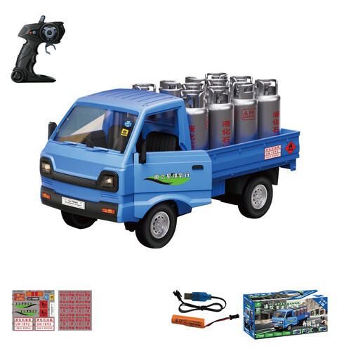 Mariotoys 2.4G遙控瓦斯載運發財車小貨卡