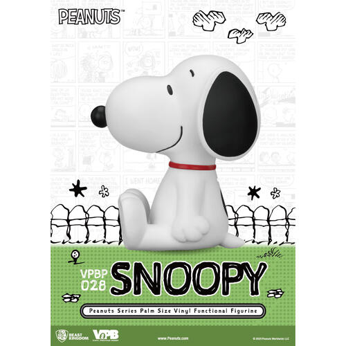 Snoopy史努比 花生漫畫系列掌心儲金公仔/ 史努比/ VPBP-028