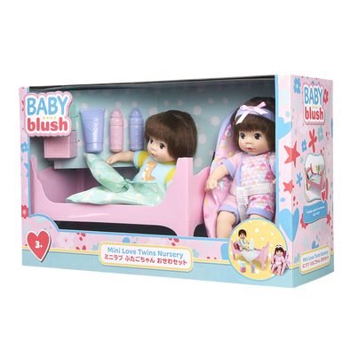 Baby Blush 雙胞胎娃娃照顧禮盒組