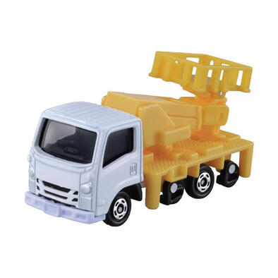Tomica多美 #017 ISUZU ELF 道路工程車- 隨機發貨