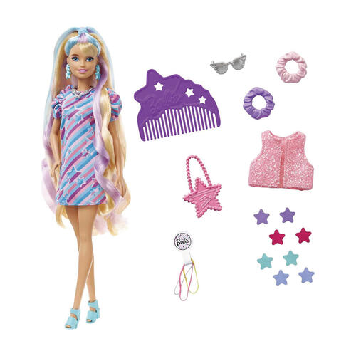 Barbie Totally Hair Star-Themed Doll