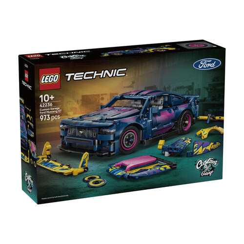 LEGO樂高	客製化改裝廠 Ford Mustang GT 汽車 42236