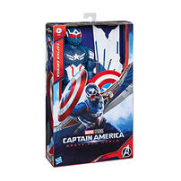 Marvel Studios Captain America Brave New World, Titan Hero Series Deluxe Captain America